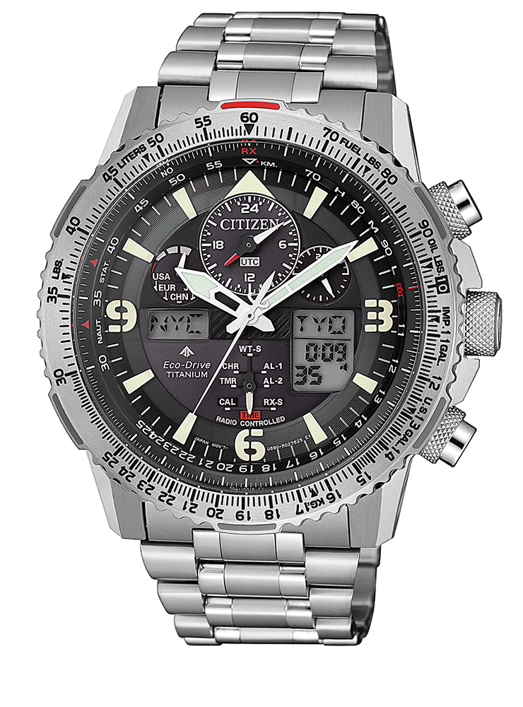 Relógio CITIZEN Radiocontrol SUPER PILOT JY8100-80E