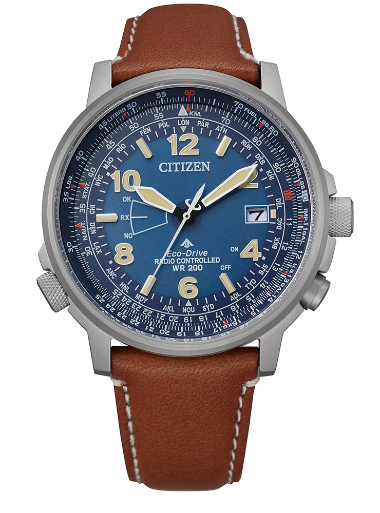 Relógio CITIZEN Radiocontrol PILOT AÇO-PT CB0240-11L